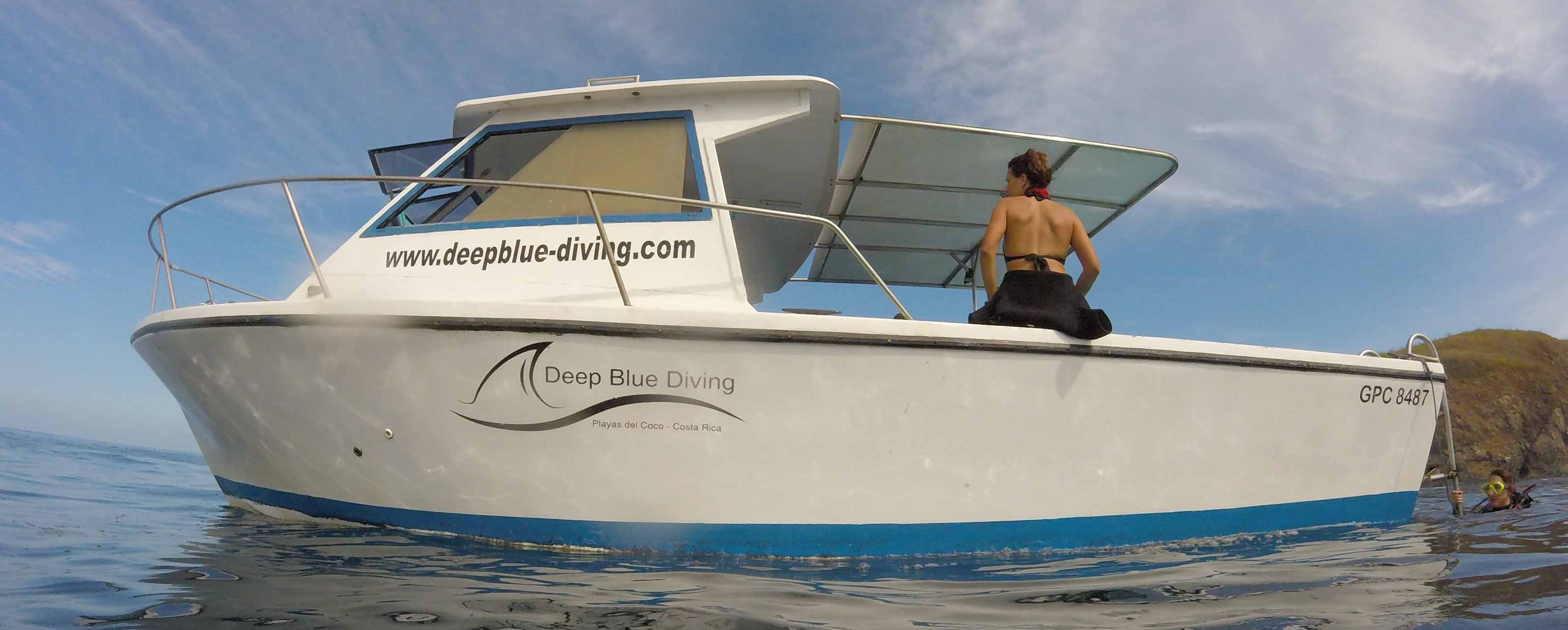 Boat Lady Blue - Deep Blue Diving