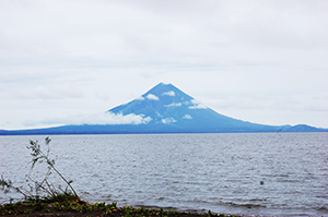 deep blue nicaragua vulcano